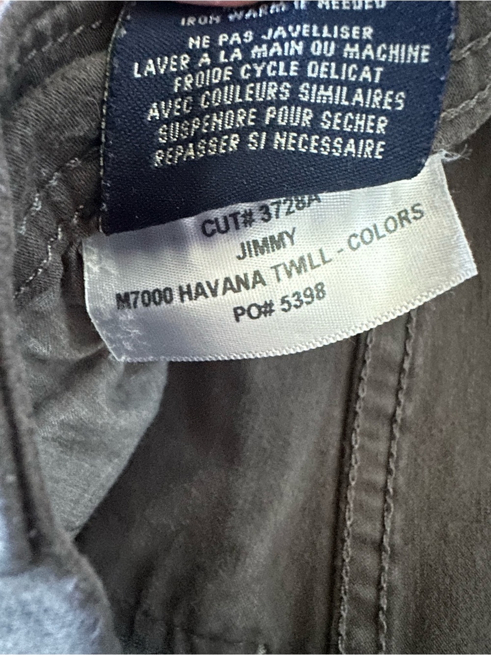 Fidelity Straight Leg Gray Men's Jeans - Picture 3 of 3